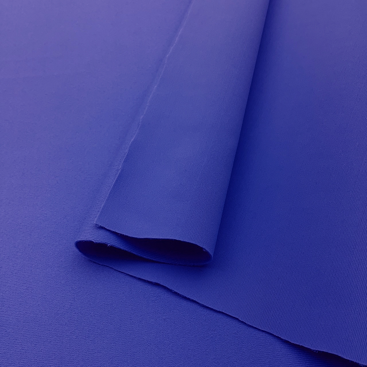 Swimwear fabric matte Royal blue - 3