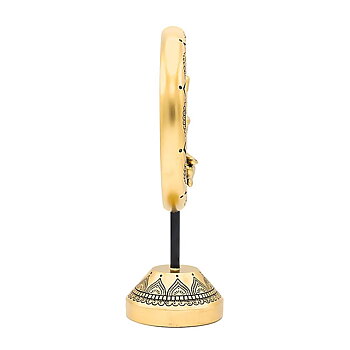 Deco Yoga meditation rund  i guldfärg