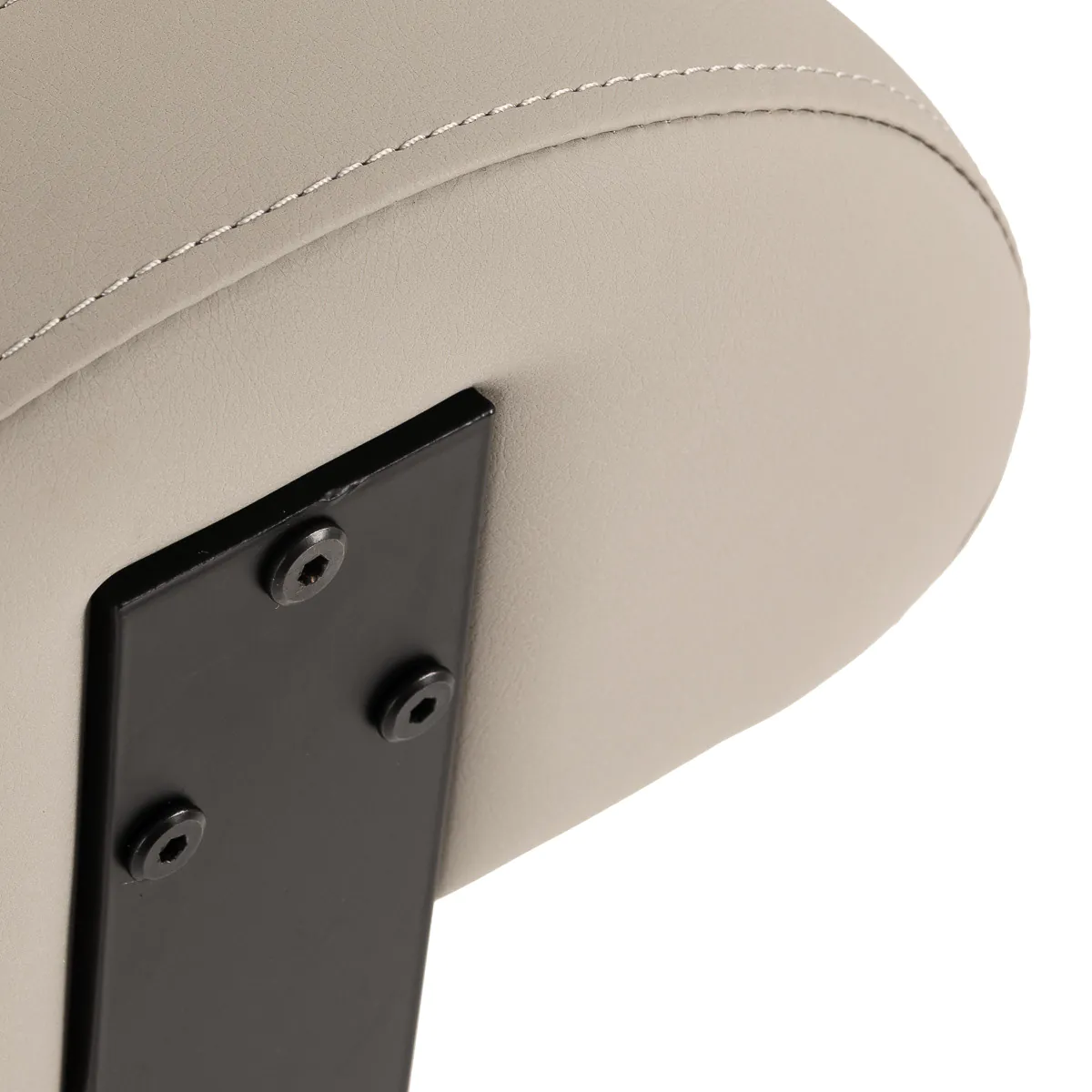 TORUN taburett med ryggstöd, beige - 7