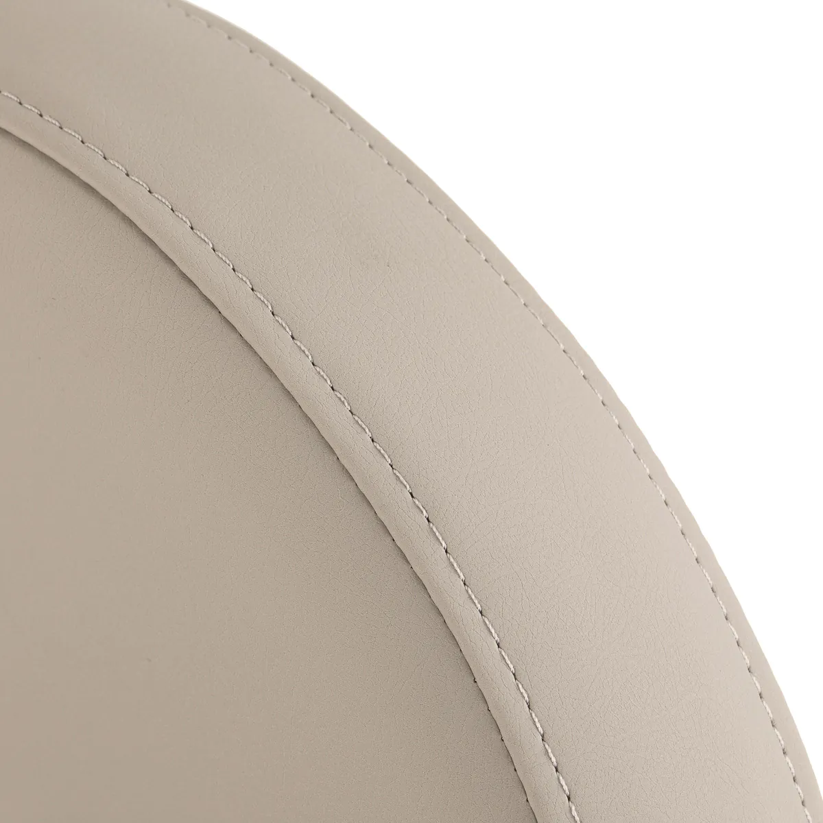 TORUN taburett med ryggstöd, beige - 8
