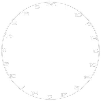 Bullet Custom Nummerring Vit