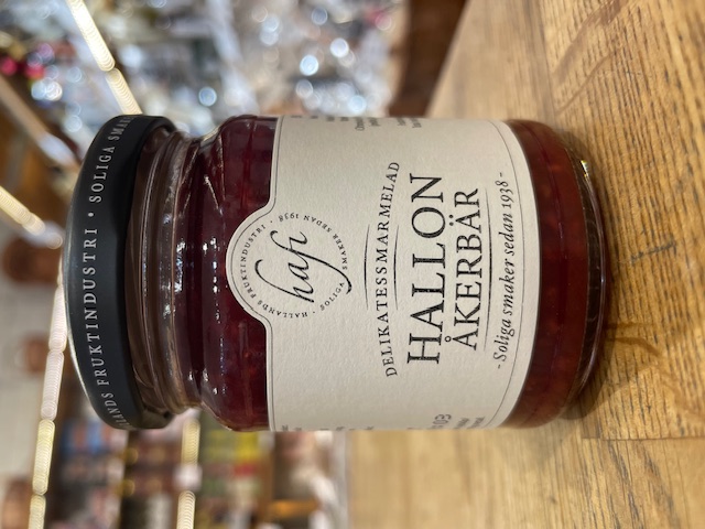 Hafi - Marmelad Hallon Åkerbär 140g