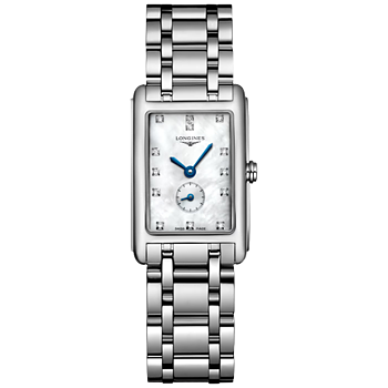 L5.255.4.87.6 Longines DolceVita pärlemor och diamant index 20,80 X 32,00 