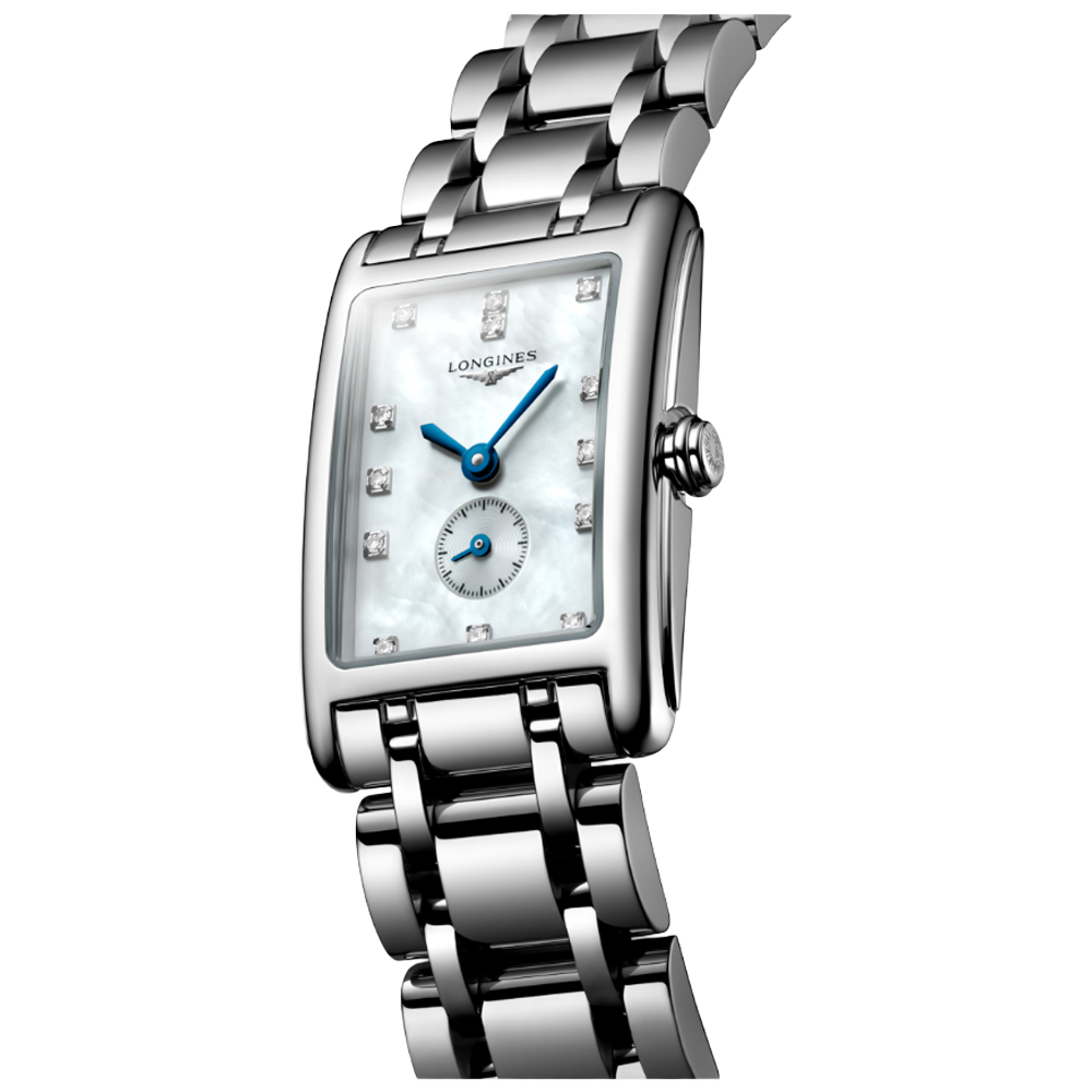 L5.255.4.87.6 Longines DolceVita pärlemor och diamant index 20,80 X 32,00 