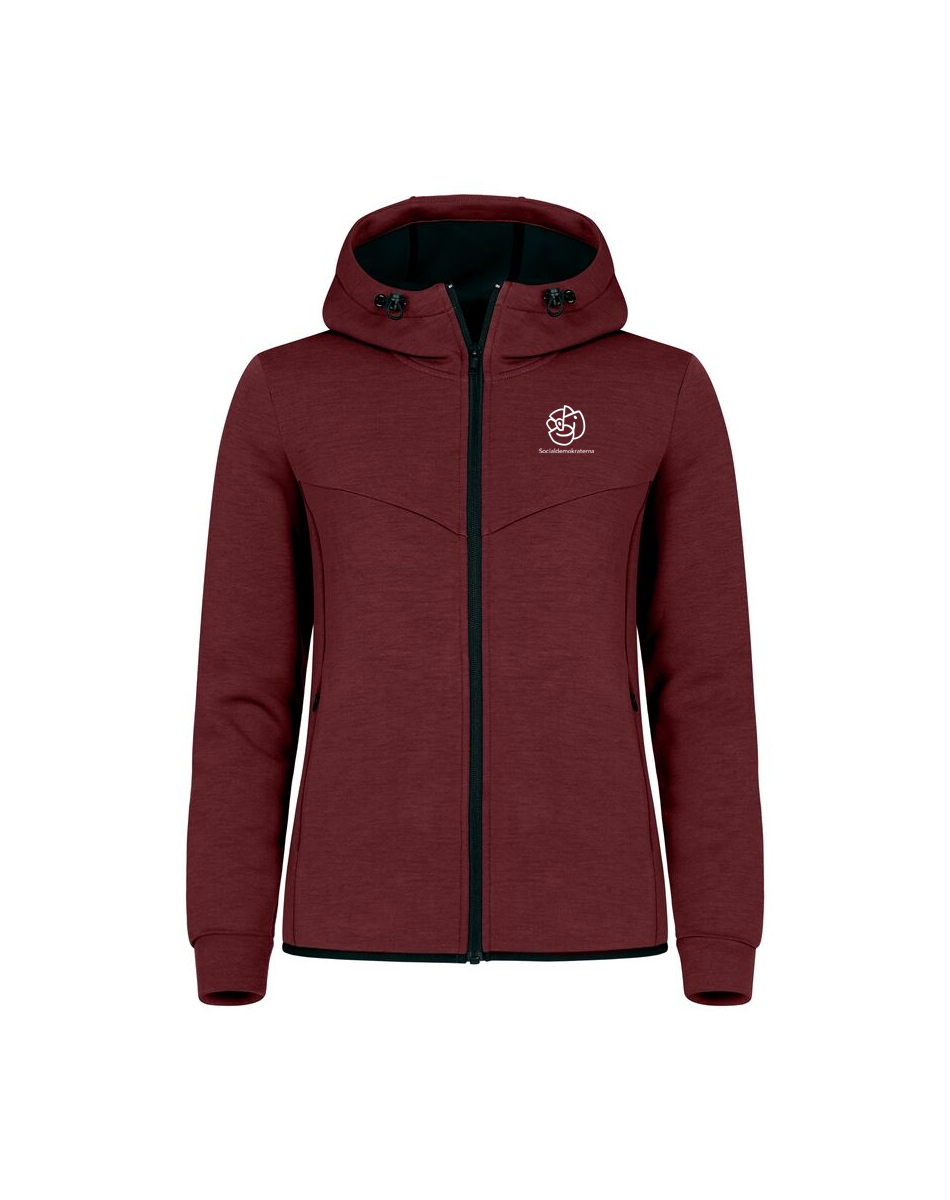 Hoodtröja Full zip - Hayden - Dam