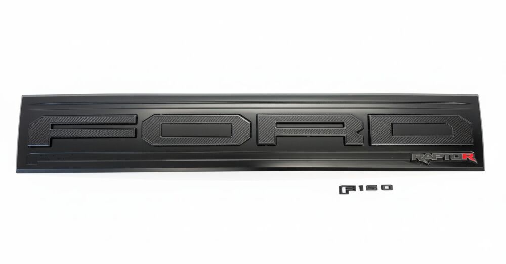 Bakluckepanel – Raptor Style – Matt Svart (2024–2026) - 5