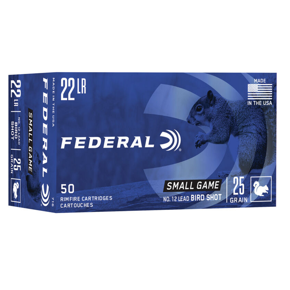 Federal Rimfire Ammunition 22 LR NO. 10 Lead 