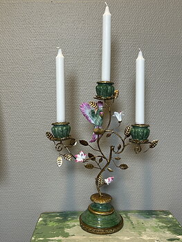 Ljusstake Papegoja
