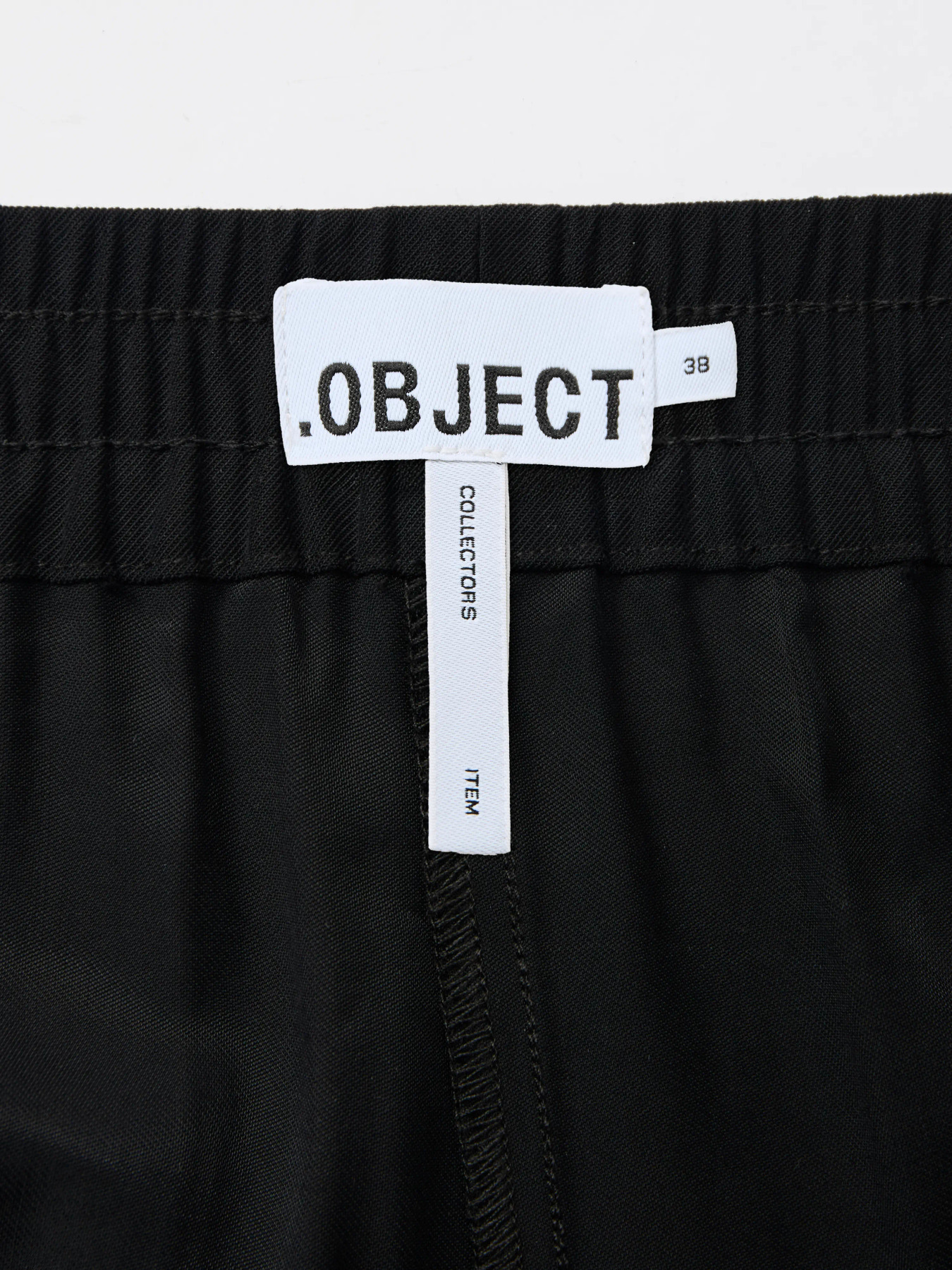 OBJHARRIET MW LO CULOTTE PANT E VIP 26 Black - 7