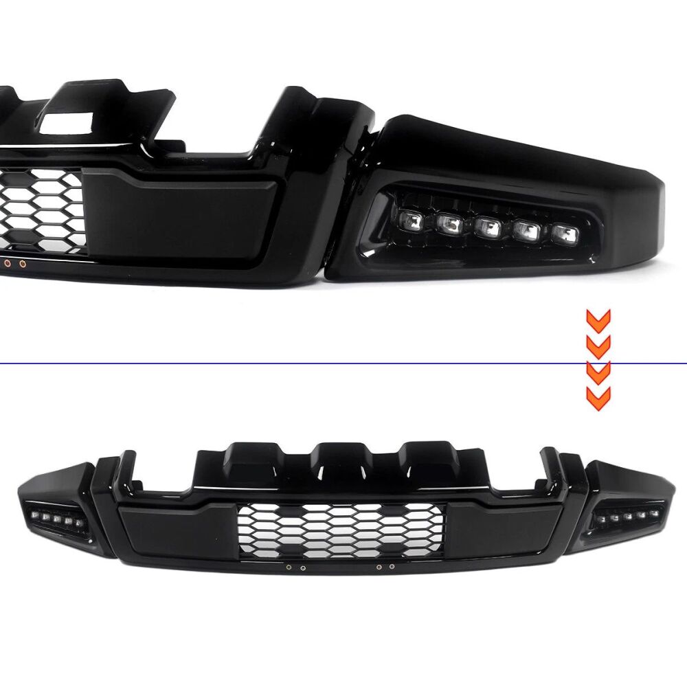 Frontstötfångare Raptor + LED-belysning Ford F-150 SVT (2010–2014) - 5
