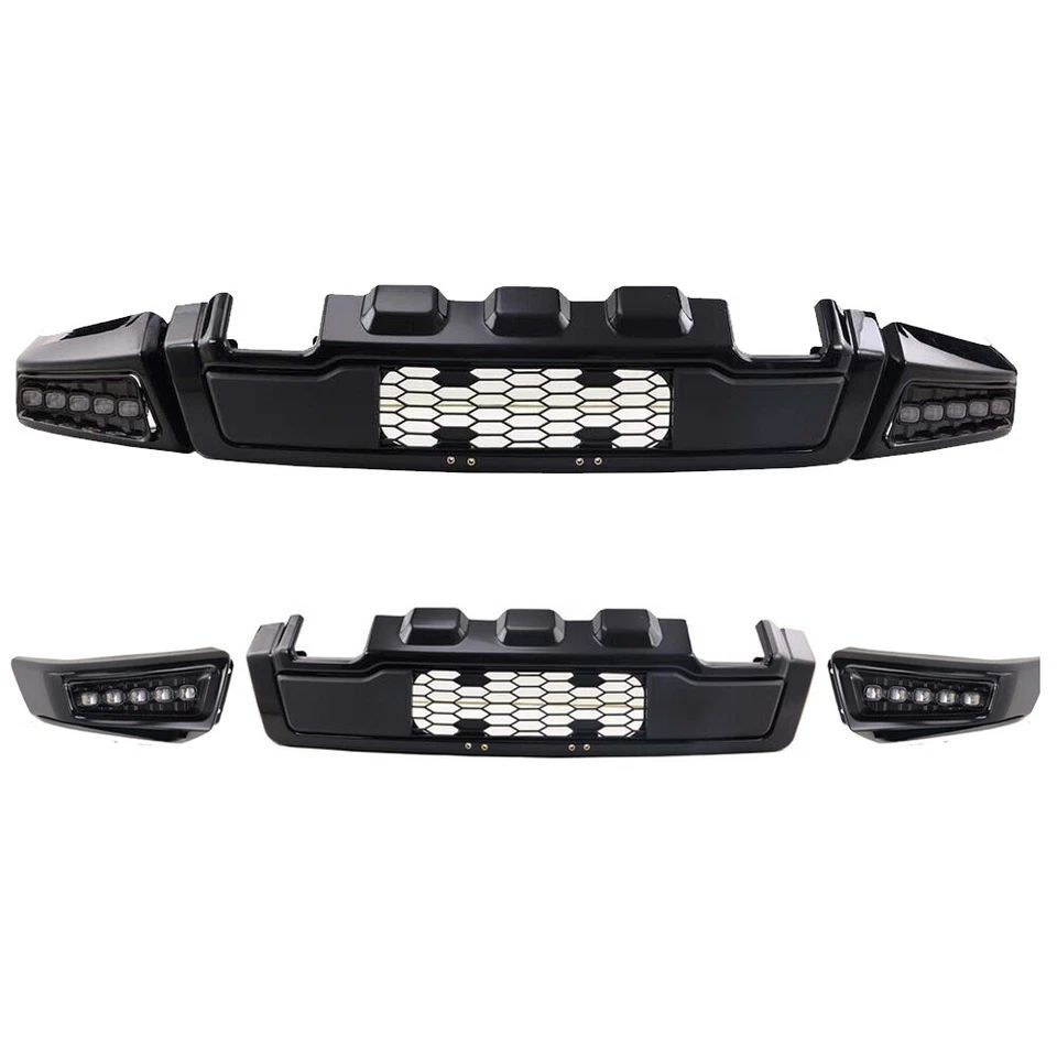 Frontstötfångare Raptor + LED-belysning Ford F-150 SVT (2010–2014) - 2