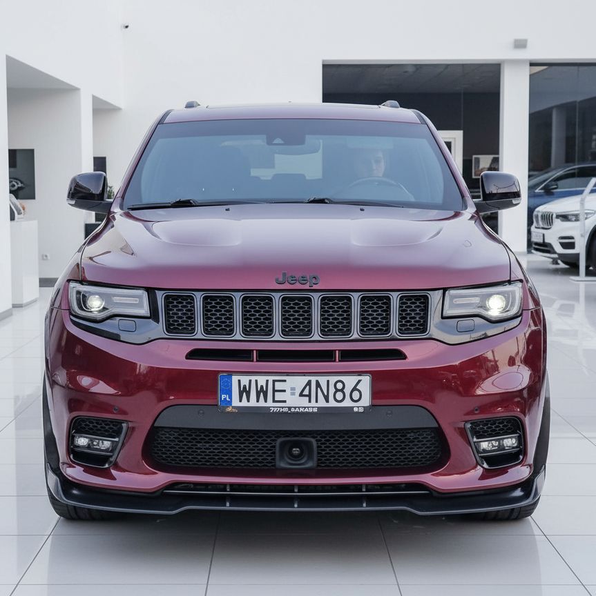 TRACKHAWK Frontsplitter – Blank Svart 