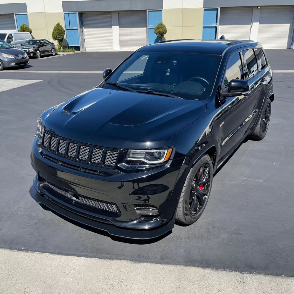 TRACKHAWK V2 Frontsplitter – Matt Svart
