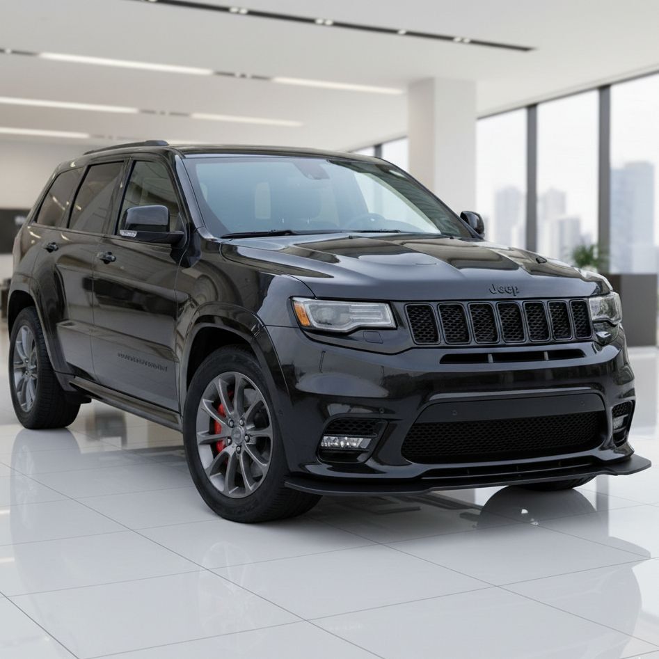 TRACKHAWK V2 Frontsplitter – Matt Svart - 4