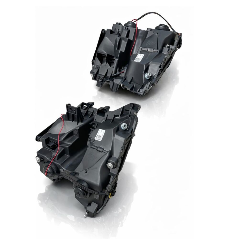 Full LED Strålkastare – NIGHTSTRIKE Black Edition – Gul Blinkers - 4