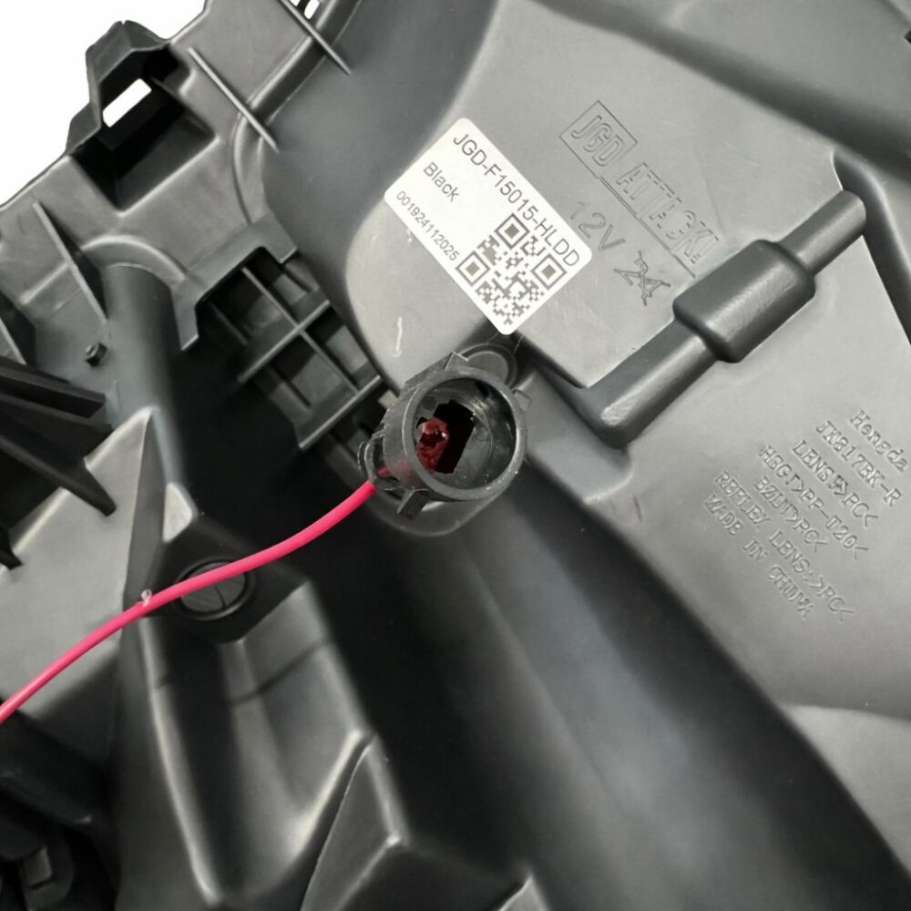 Full LED Strålkastare – NIGHTSTRIKE Black Edition – Gul Blinkers - 12