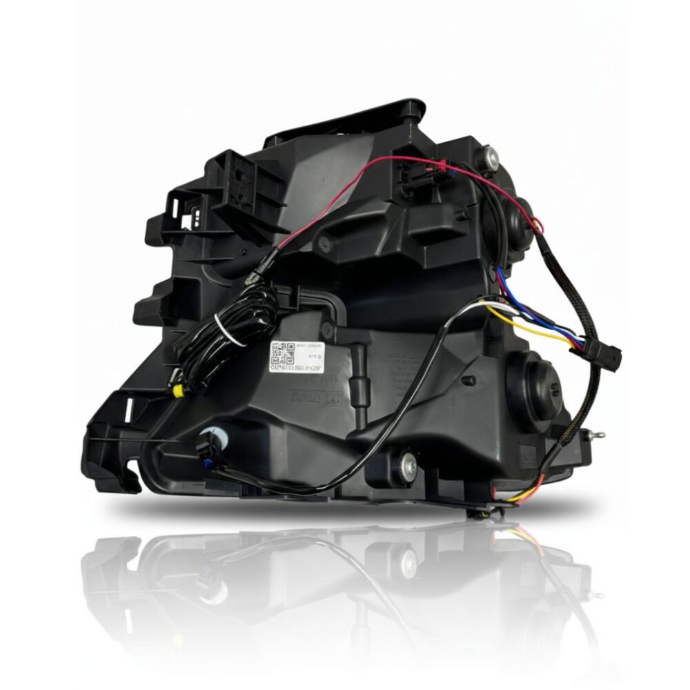 Full LED Strålkastare – NIGHTSTRIKE Black Edition – Gul Blinkers - 7