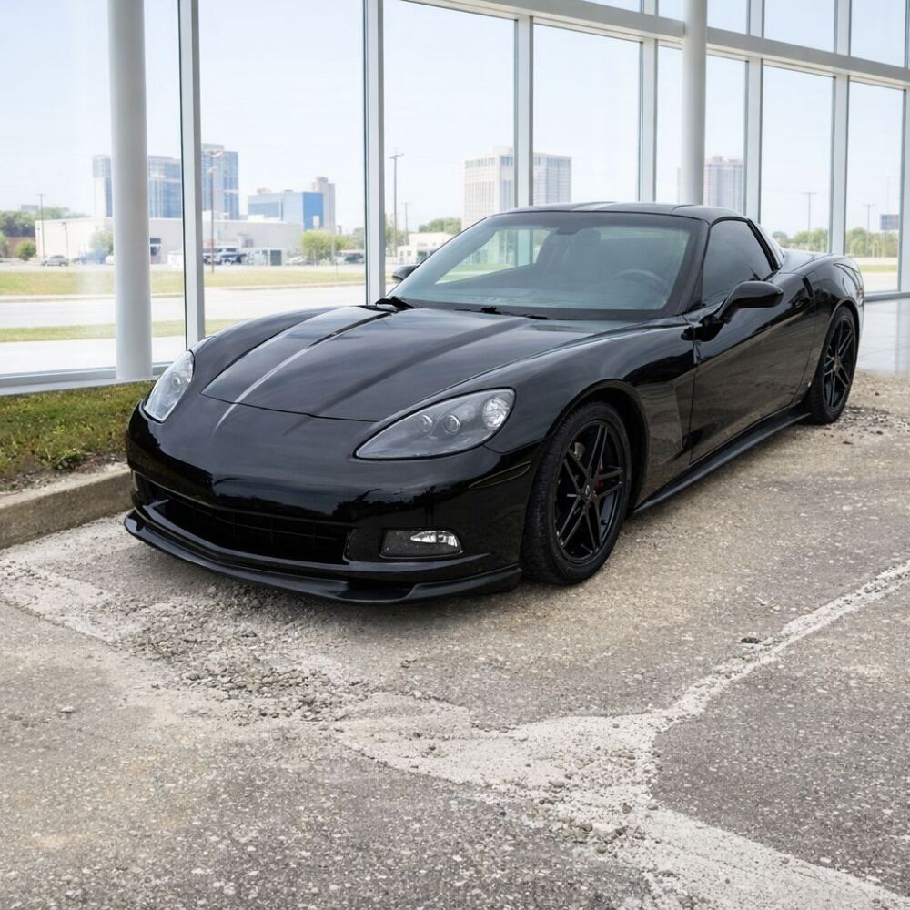 Sidokjolar – ZR1 Style – Matt Svart - 4