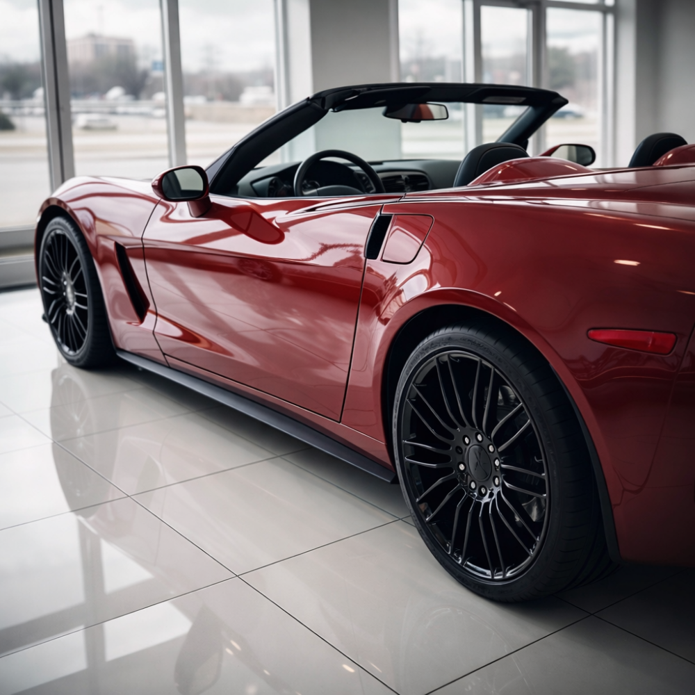 Sidokjolar – ZR1 Style – Matt Svart