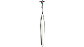 Hurricane Vickepirken is a classic vertical perch equipped with a glue hook. A perfect choice for those who want to fish for perch. Silver