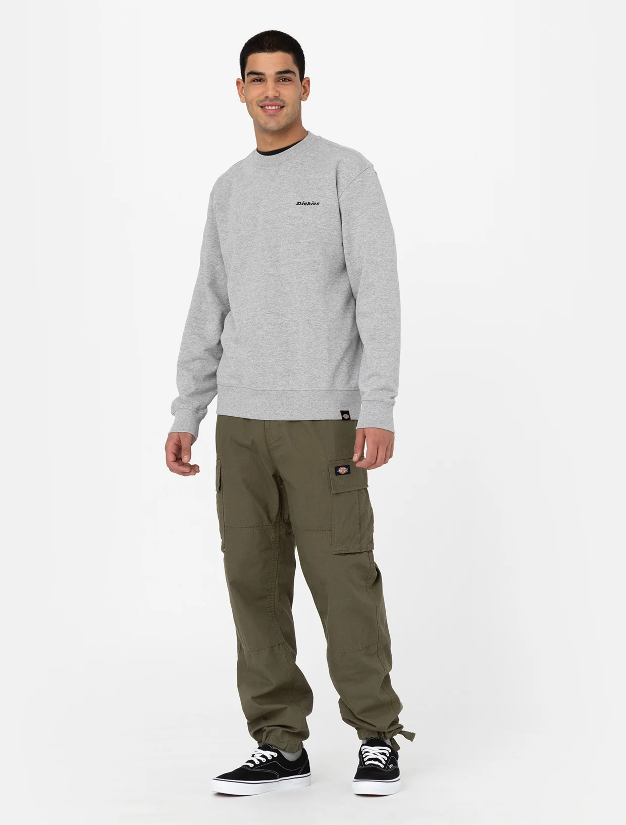Dickies Eagle Bend Cargobyxor Military Green - 10