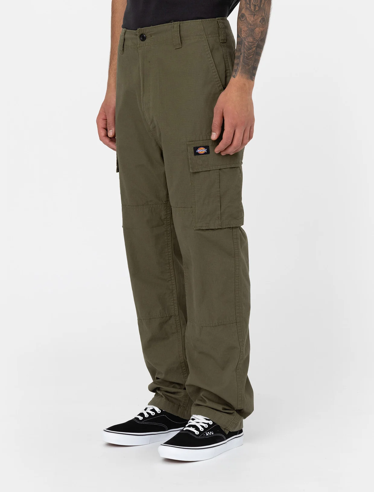 Dickies Eagle Bend Cargobyxor Military Green - 5