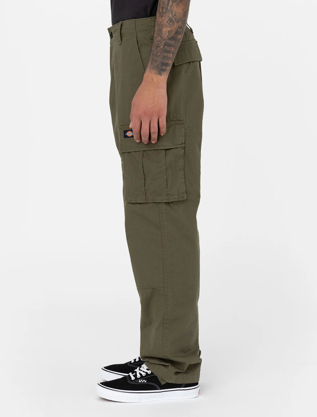 Dickies Eagle Bend Cargobyxor Military Green - 6