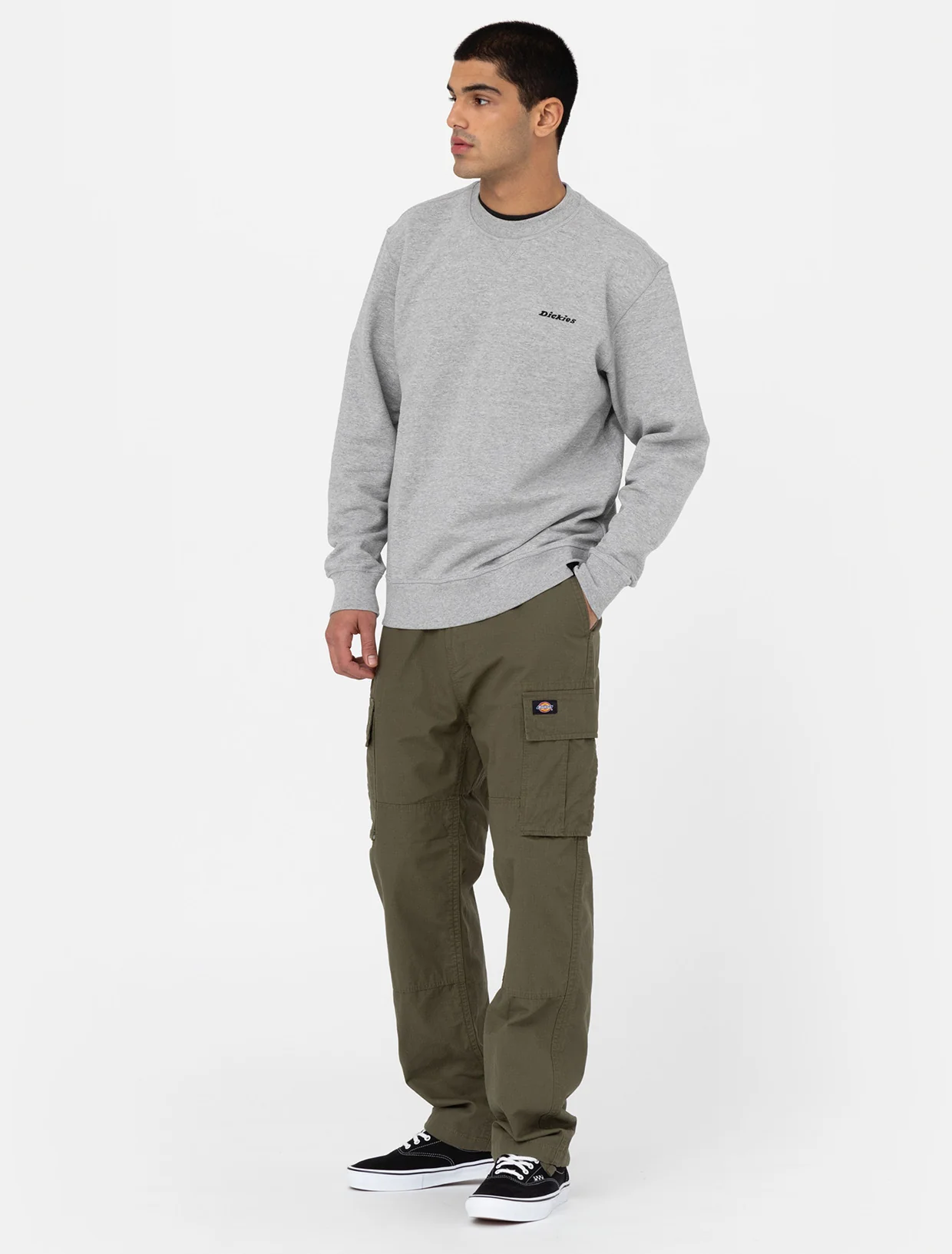 Dickies Eagle Bend Cargobyxor Military Green - 3