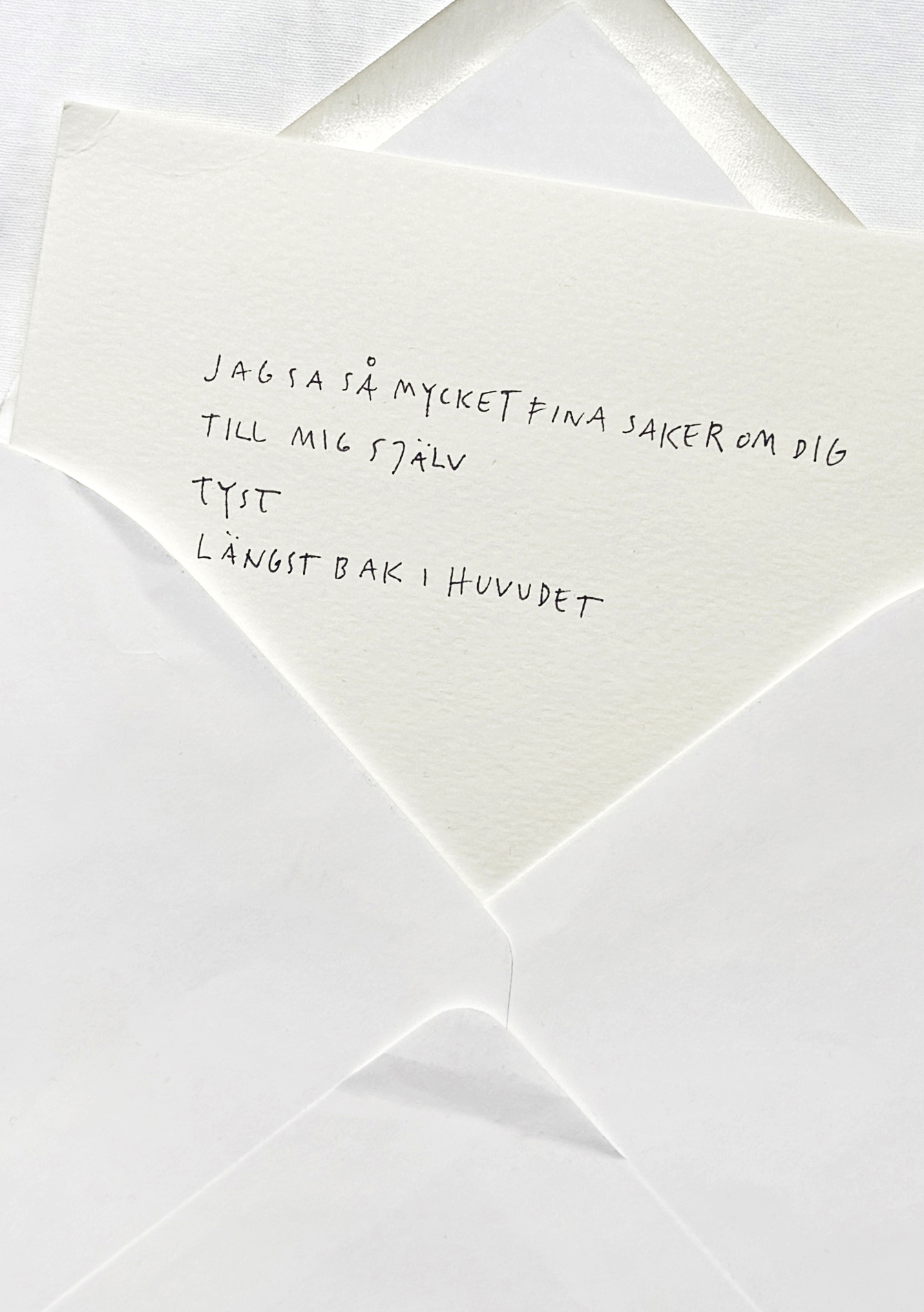 PUBLISHING PUBLISHING x MICHAELA HAMILTON Jag sa så mycket