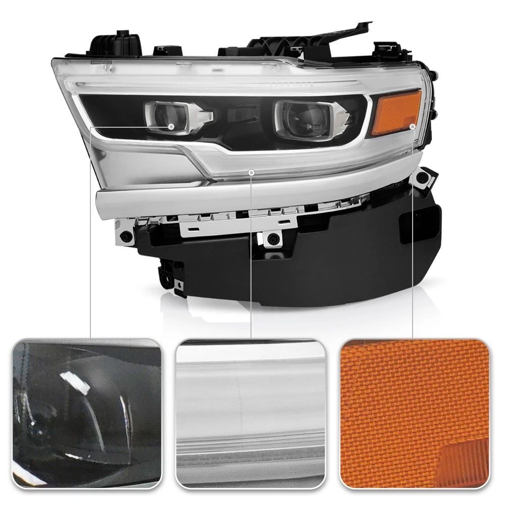 Full LED MATRIX Strålkastare – Krom – Komplett Set (2019–2023) - 6