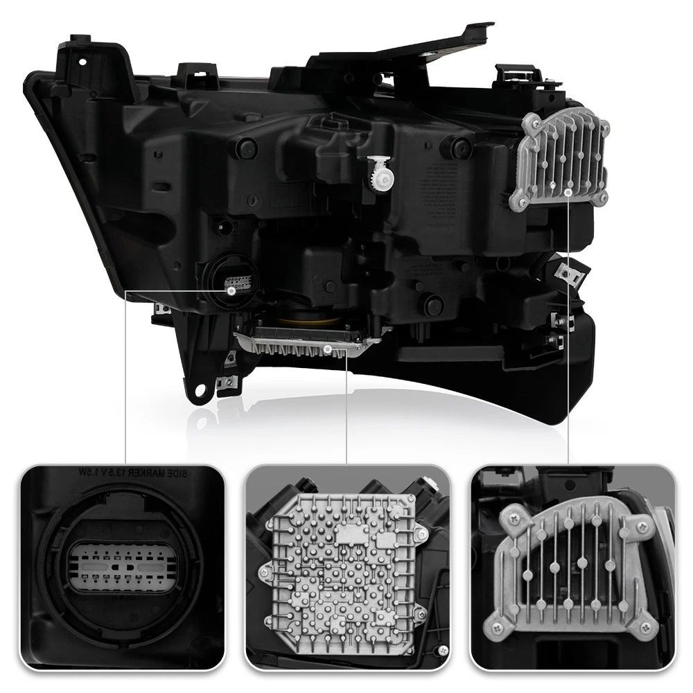 Full LED MATRIX Strålkastare – Krom – Komplett Set (2019–2023) - 7