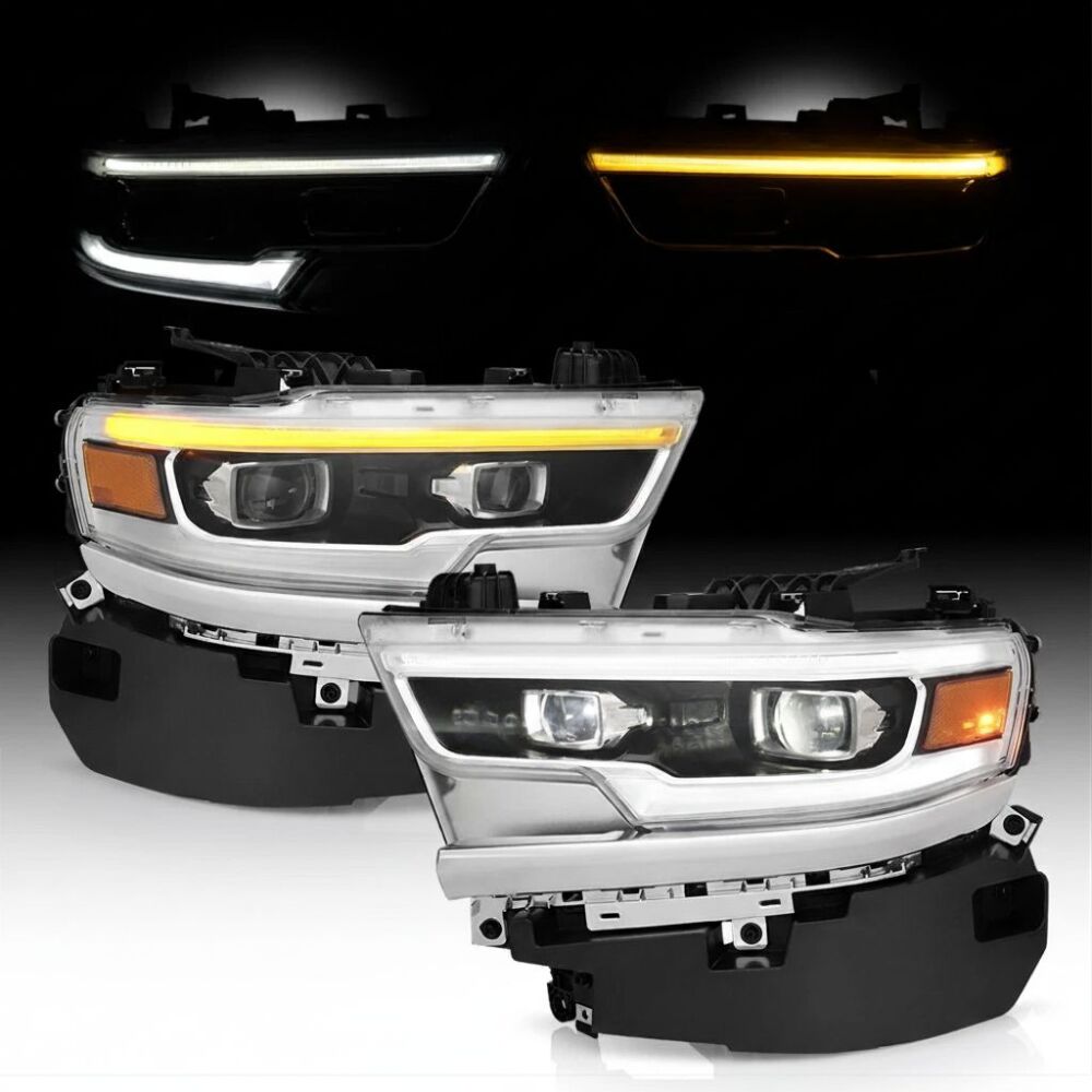 Full LED MATRIX Strålkastare – Krom – Komplett Set (2019–2023) - 2