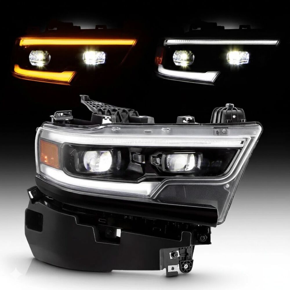 Full LED MATRIX Strålkastare – Svart – Komplett Set (2019–2023) - 5
