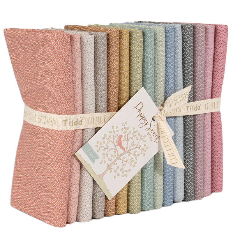 Tilda  Fat Quarter Poppy Seed