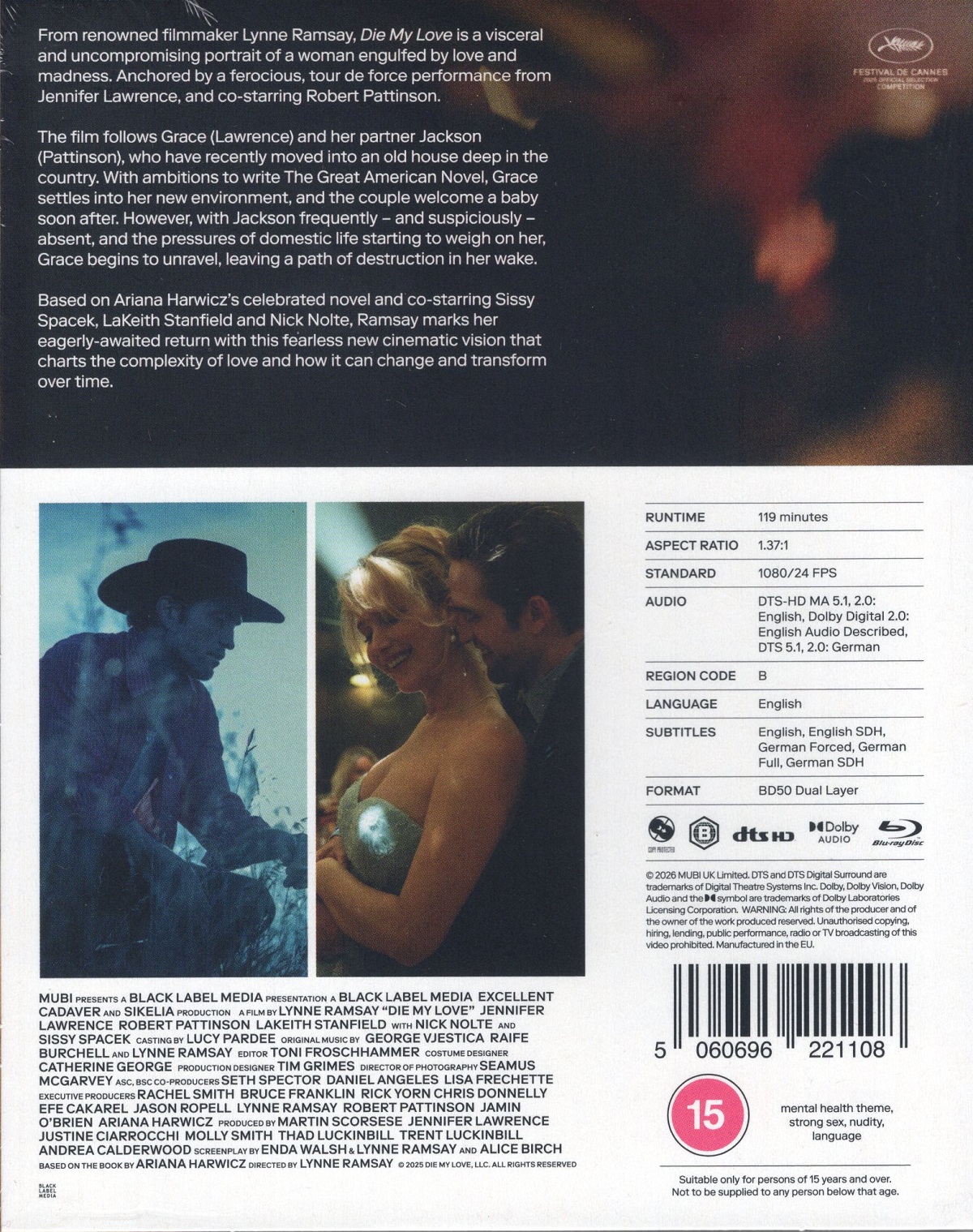 Die My Love (ej svensk text) (Blu-ray) - 2