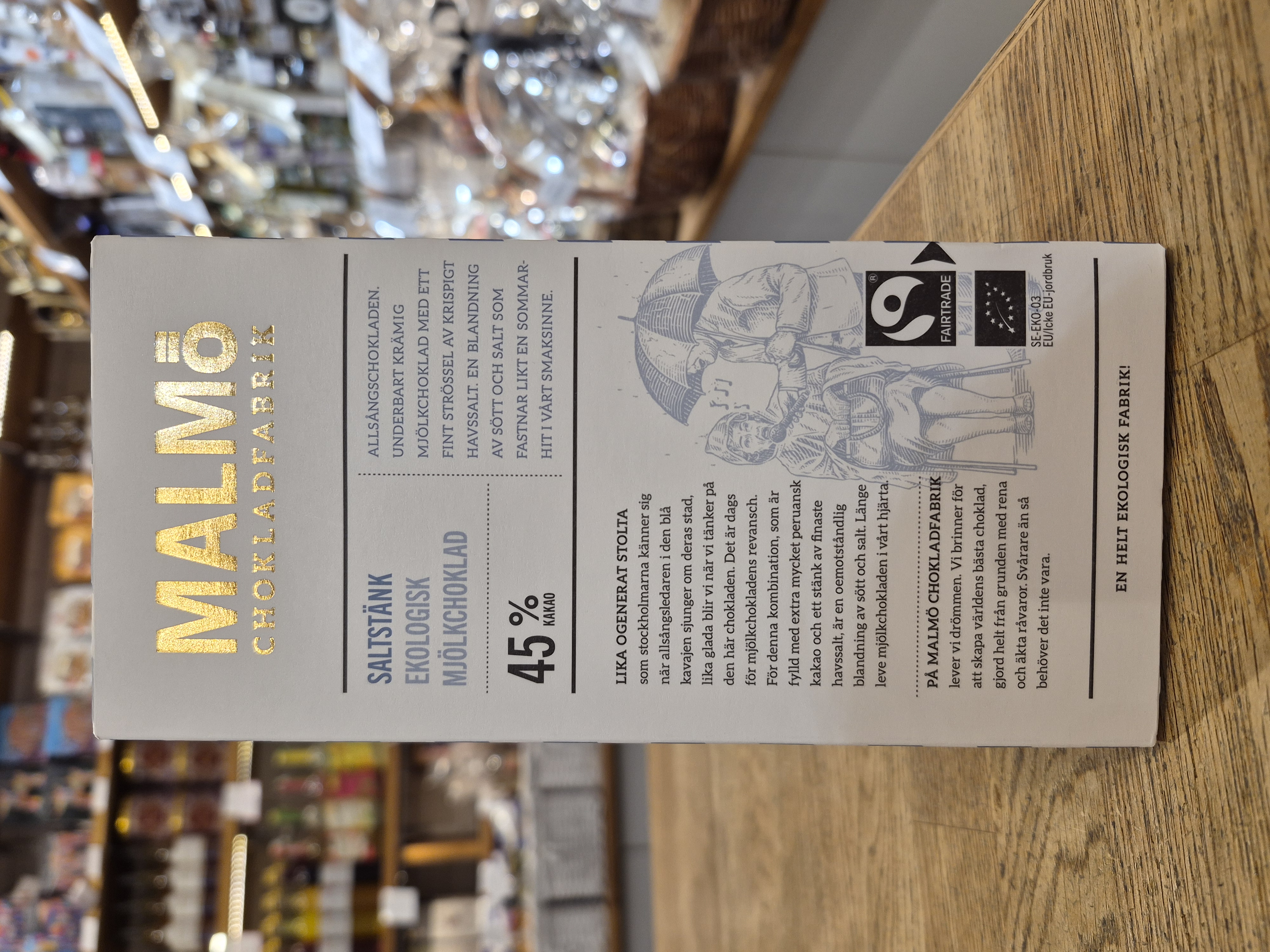 Malmö Chokladfabrik -Saltstänk (45%)