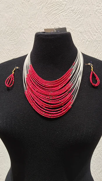 Crimson Chic Red Set