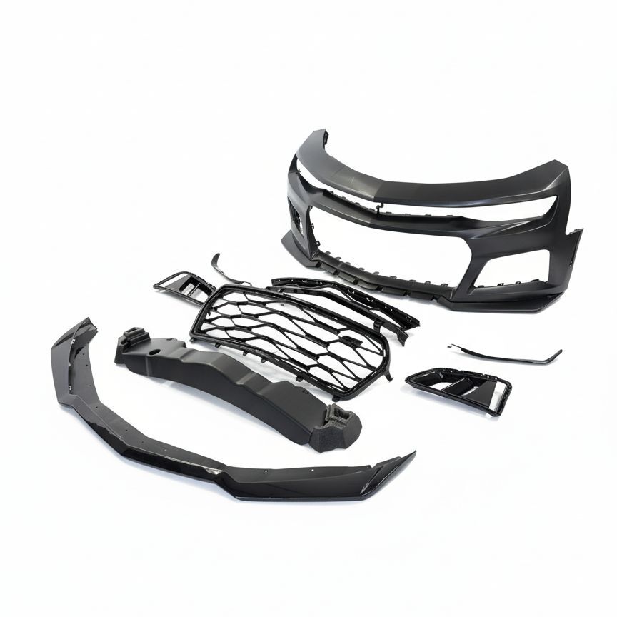 Frontstötfångare PREMIUM – 1:1 ZL1 Style – Blank Svart - 2
