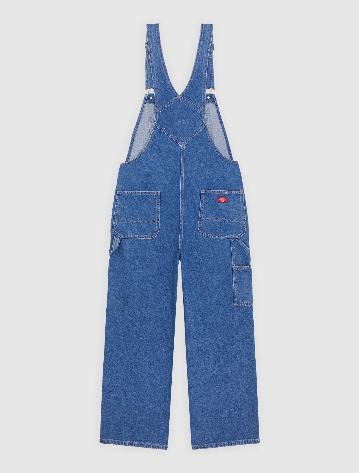 Dickies Loose Denim Hängselbyxor Classic Blue - 9