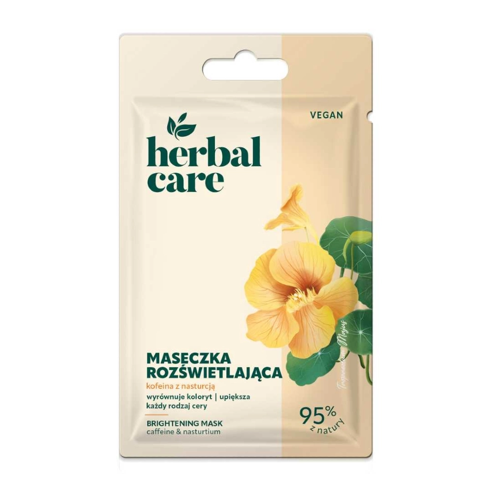 Kasvonaamio, joka tasoittaa ihon sävyä. Sisältää kofeiinia ja krassia