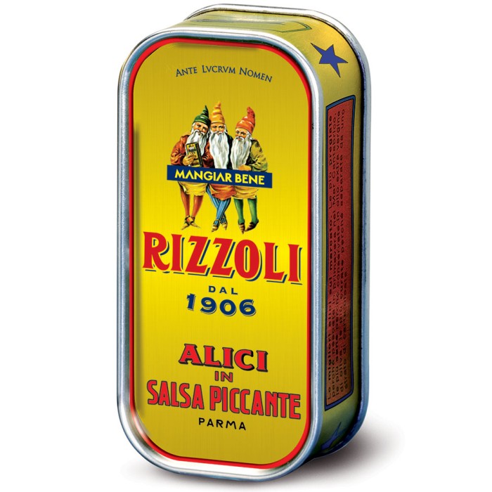 Rizzoli, Sardeller i het lag - 90g
