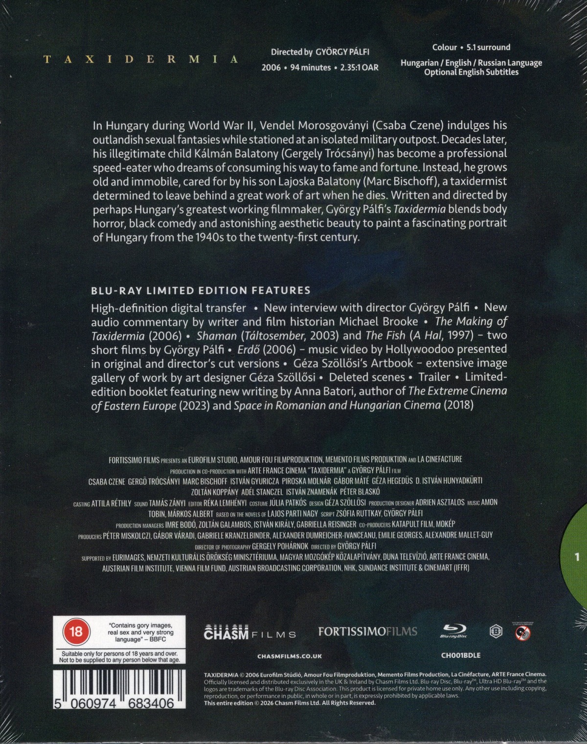 Taxidermia (Limited Edition) (ej svensk text) (Blu-ray) - 2