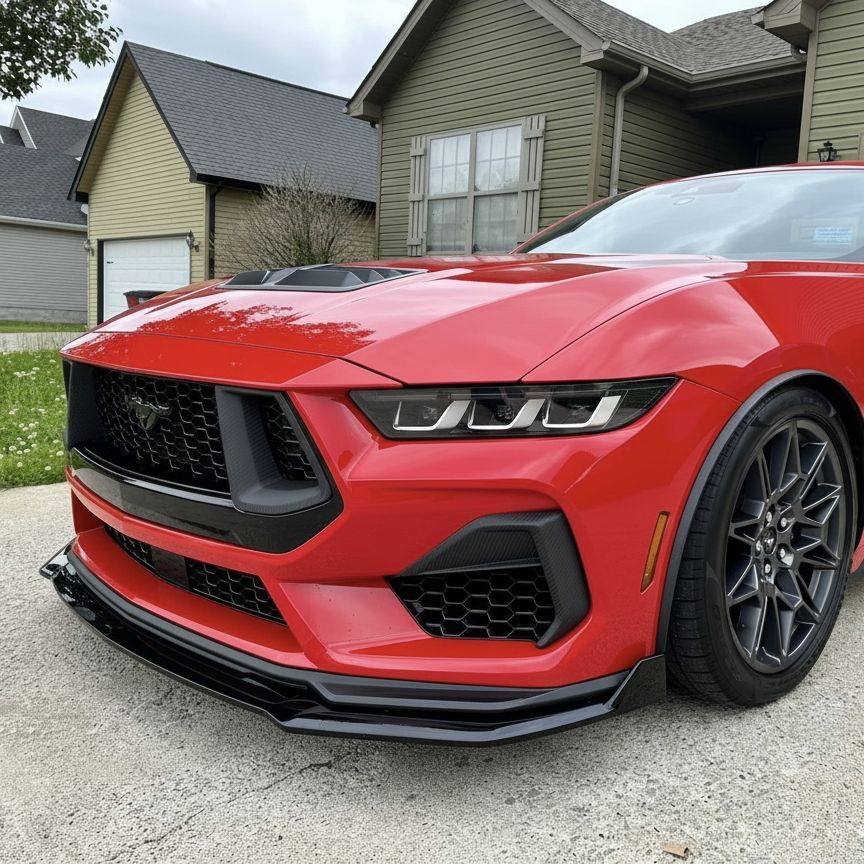 Frontsplitter (Chin Spoiler) – Blank Svart