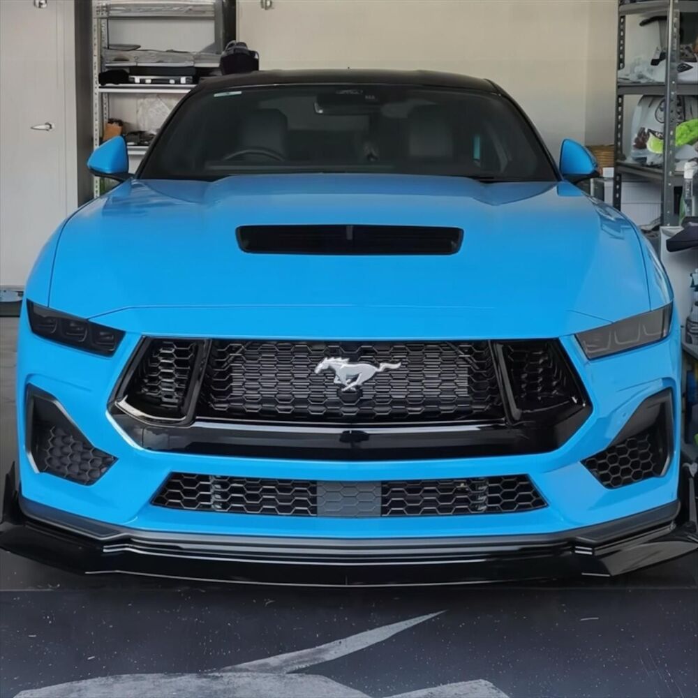 Frontsplitter (Chin Spoiler) – Blank Svart - 7