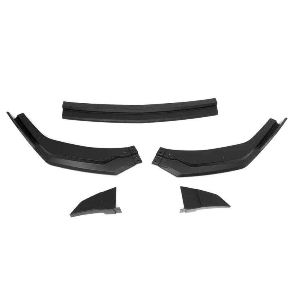 IKON Frontsplitter (Chin Spoiler) – Matt Svart - 8