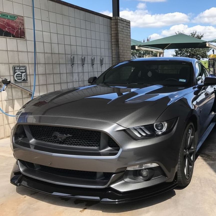 Frontsplitter (Chin Spoiler) – Blank Svart 