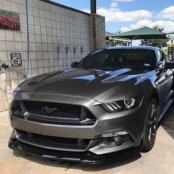 Frontsplitter (Chin Spoiler) – Blank Svart 