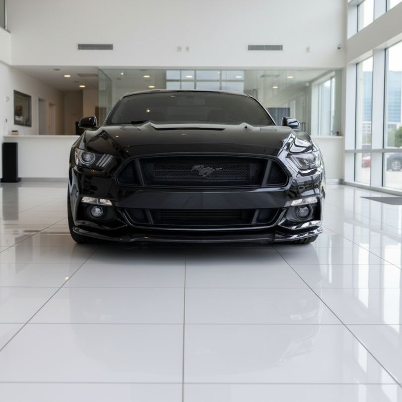 Frontsplitter (Chin Spoiler) – Blank Svart  - 5