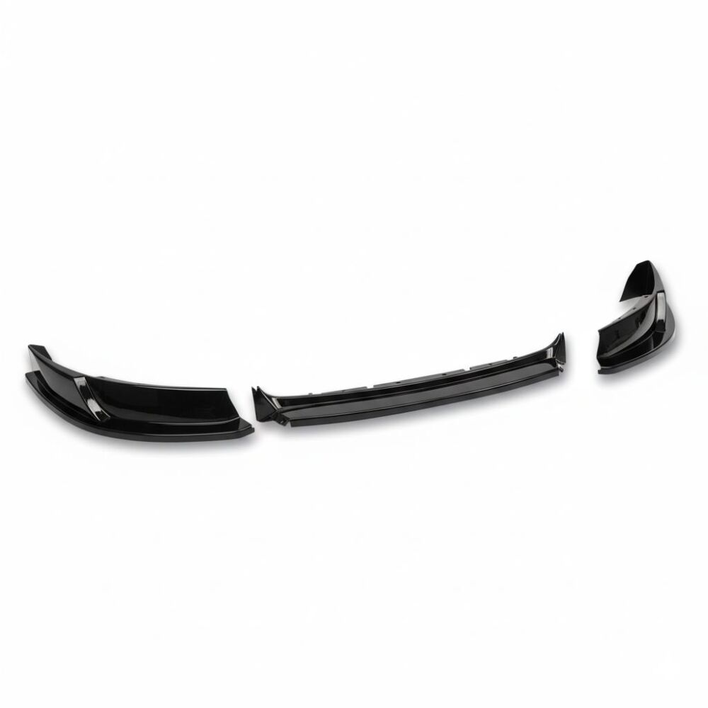 Frontsplitter (Chin Spoiler) – RTR Style – Blank Svart - 5
