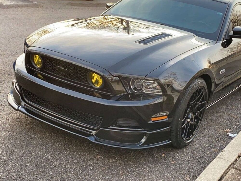 Frontsplitter (Chin Spoiler) – RTR Style – Blank Svart - 3